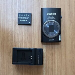 Canon PowerShot ELPH 340 HS Compact Digital Camera - Black